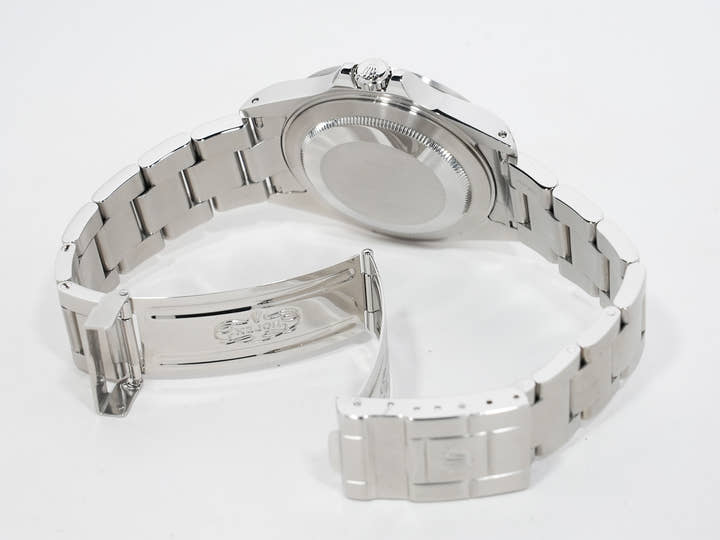Rolex Explorer II Ref. 16570 Stainless Steel Black Dial Oyster Bracelet Used ux65yfzh
