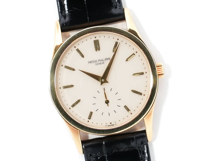 パテックフィリップ カラトラバ Ref.3796R-001 ピンクゴールド アイボリー文字盤 中古 duhnfbek