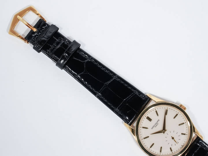 パテックフィリップ カラトラバ Ref.3796R-001 ピンクゴールド アイボリー文字盤 中古 duhnfbek