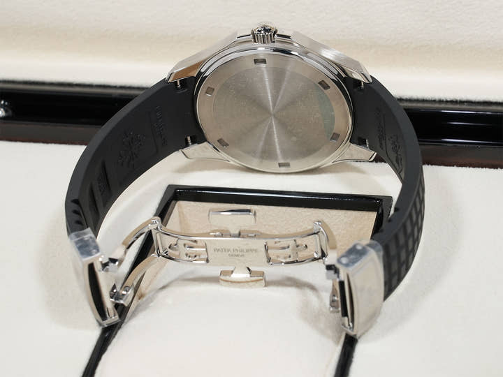 パテックフィリップ アクアノート Ref.5267/200A-001 ステンレススチール ブラック文字盤 美品 x6nx3spq