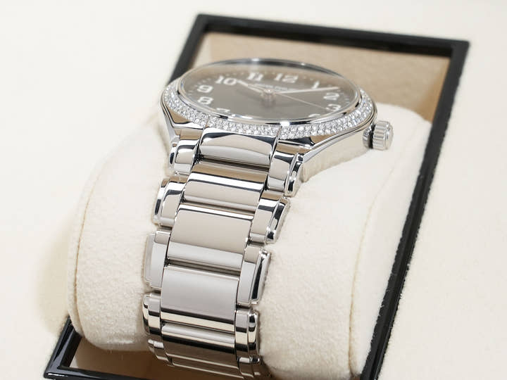 パテックフィリップ Twenty-4 Ref.7300/1200A-011 ステンレススチール オリーブグリーン ソレイユ文字盤 美品 a9kwcubd
