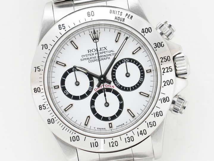 ロレックス デイトナ エルプリメロ Ref.16520 ステンレススチール ホワイト文字盤 中古 tgogcjvf