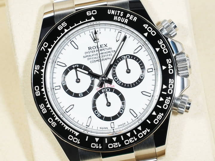 Rolex Daytona Ref. 126500LN Stainless Steel White Dial Excellent Condition 4x93s8ta