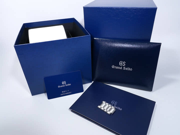 Grand Seiko Evolution 9 Kamine 120th Anniversary Ref. SLGH037 Stainless Steel Blue-Gray Dial Excellent Condition ymg62kie
