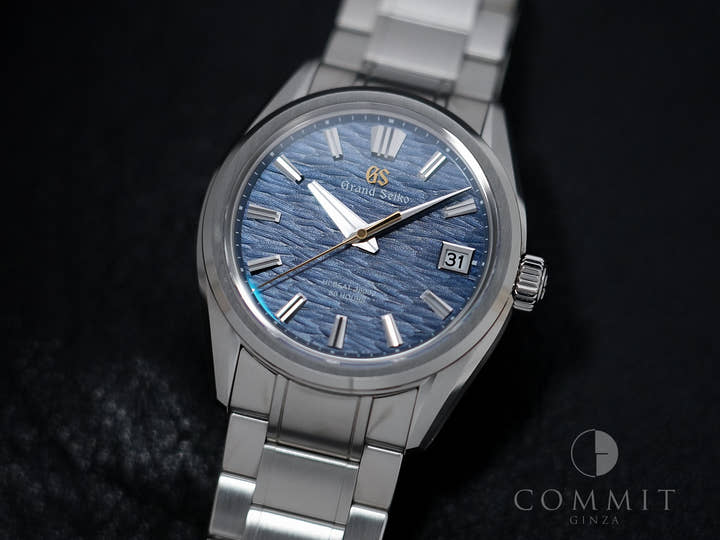 Grand Seiko Evolution 9 Kamine 120th Anniversary Ref. SLGH037 Stainless Steel Blue-Gray Dial Excellent Condition ymg62kie