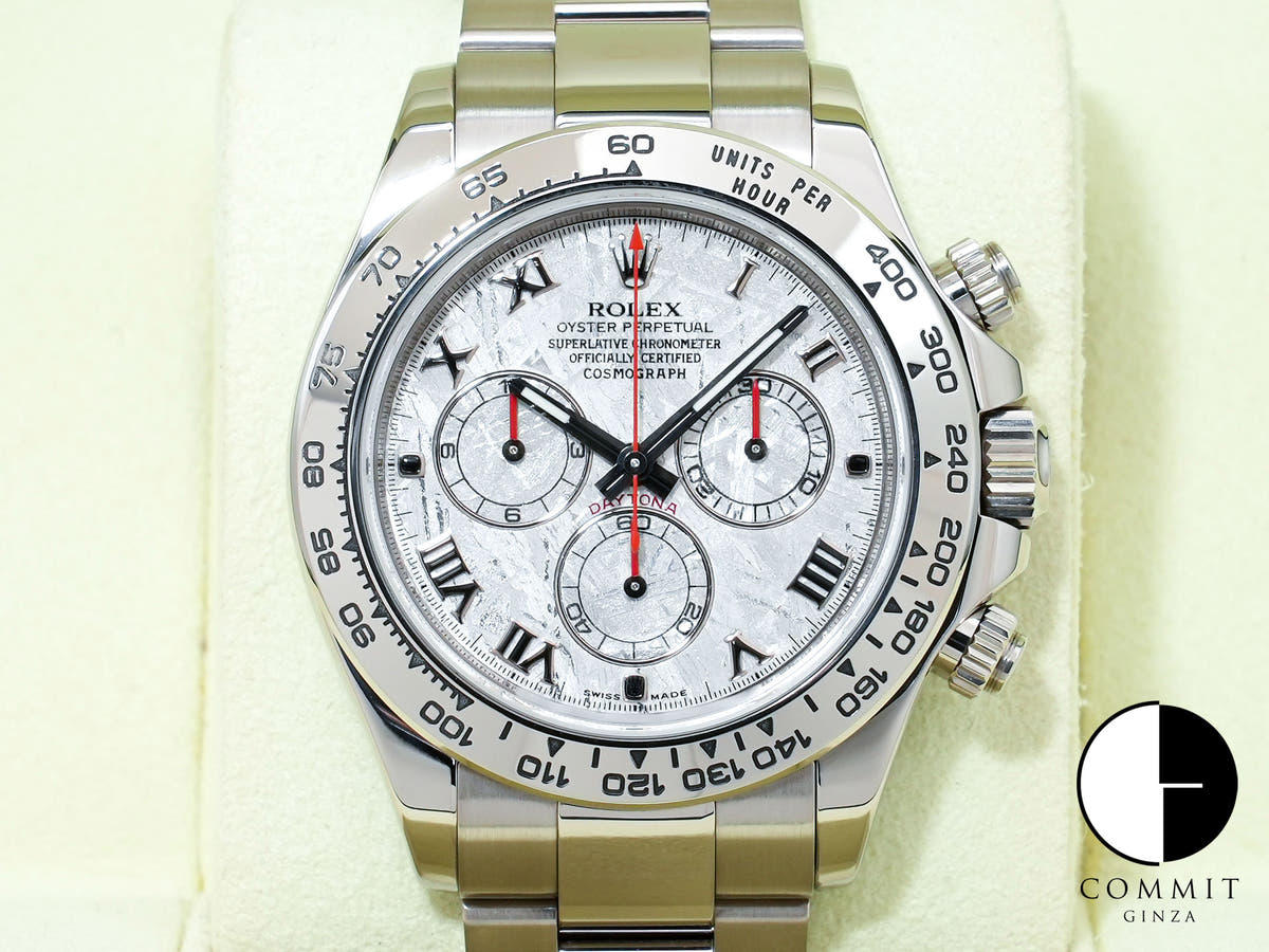 Rolex Daytona Ref. 116509 White Gold Meteorite Dial Excellent Condition 4gd7qsga