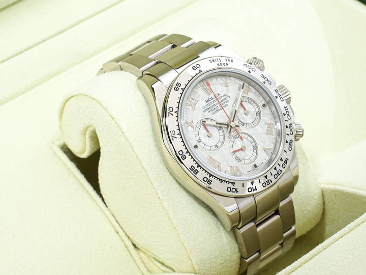 Rolex Daytona Ref. 116509 White Gold Meteorite Dial Excellent Condition 4gd7qsga