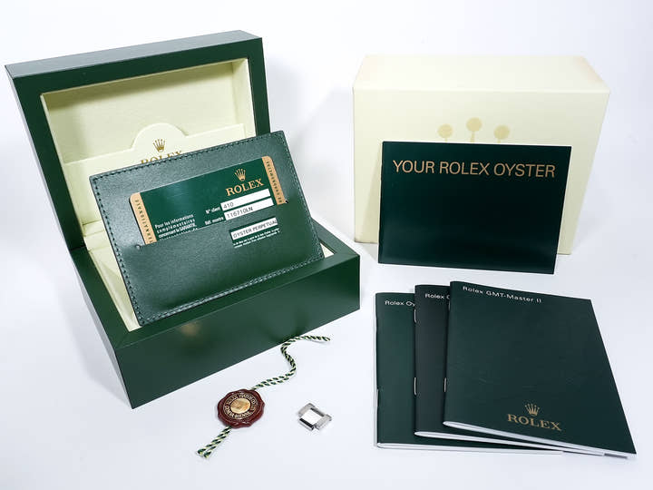 Rolex GMT-Master II Ref.116710LN Stainless Steel Black Dial Oyster Bracelet Excellent Used 2pyqpsfw