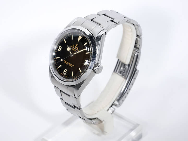 Rolex Explorer I Ref. 1016 Stainless Steel Black Dial Used 9ztx4utw