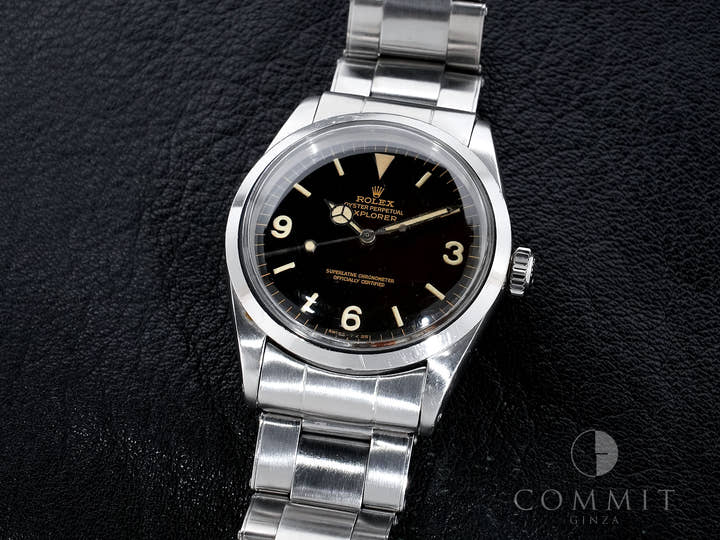 Rolex Explorer I Ref. 1016 Stainless Steel Black Dial Used 9ztx4utw