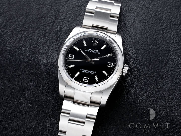 Rolex Oyster Perpetual 36 Ref. 116000 Stainless Steel Black Dial Used 4jxpmxof
