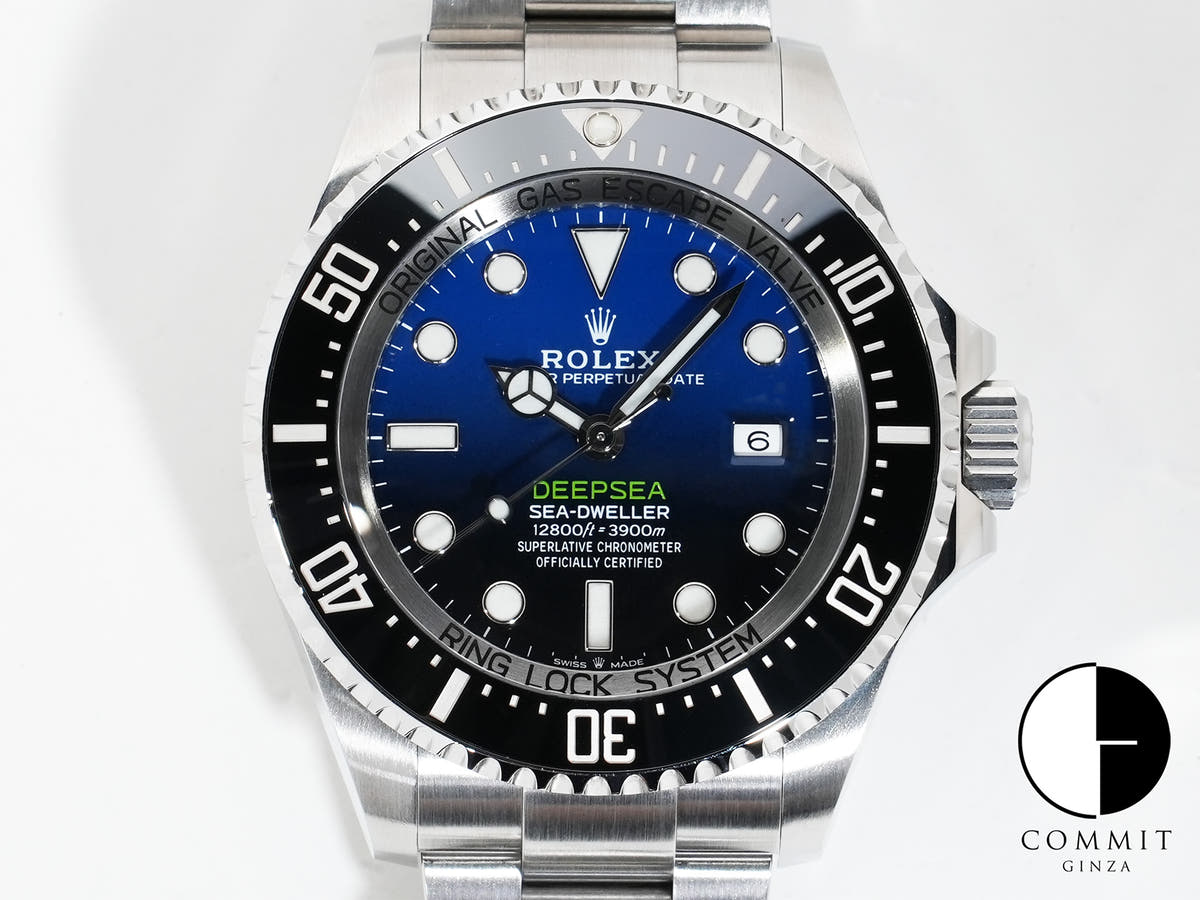Rolex Sea-Dweller Deepsea Ref. 126660 Stainless Steel D-BLUE Dial Pre-owned mqv98vmp