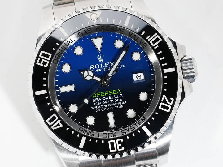 Rolex Sea-Dweller Deepsea Ref. 126660 Stainless Steel D-BLUE Dial Pre-owned mqv98vmp