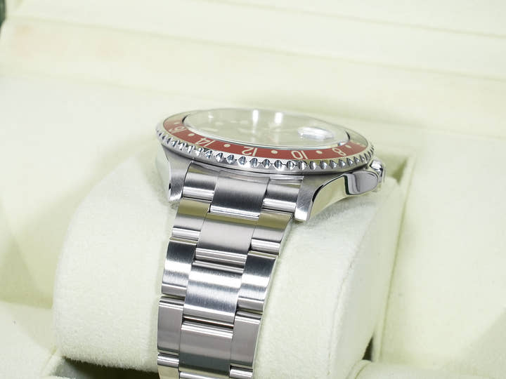 Rolex GMT-Master II Ref. 16710 Stainless Steel Black Dial Oyster Bracelet Used hntedmac
