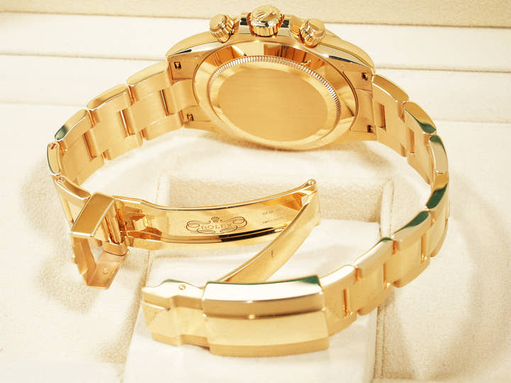 Rolex Daytona Ref. 116508 Yellow Gold Green Dial Excellent Condition fqq223ro