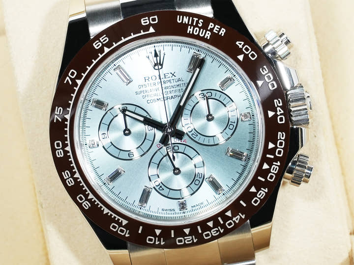 ロレックス デイトナ Ref.116506A プラチナ アイスブルー文字盤 中古 m5jykkiu