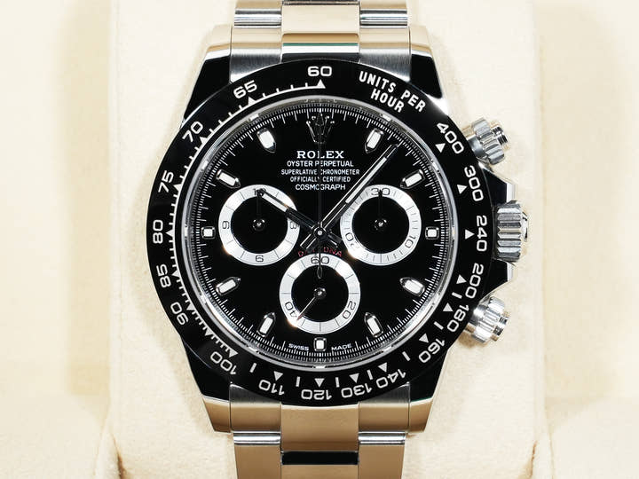 Rolex Daytona Ref. 116500LN Stainless Steel Black Dial Pre-owned z66emef8