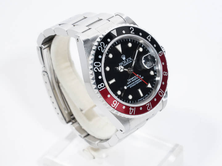 Rolex GMT-Master II TIFFANY&CO. Ref.16710 Stainless Steel Black Dial Oyster Bracelet Used 8bvjacwv
