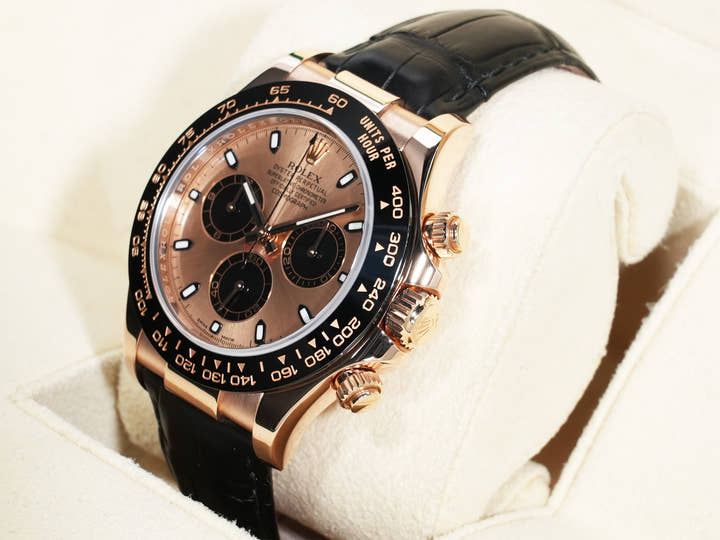 ロレックス デイトナ Ref.116515LN エバーローズゴールド ピンクxブラック文字盤 中古 3frtj5km