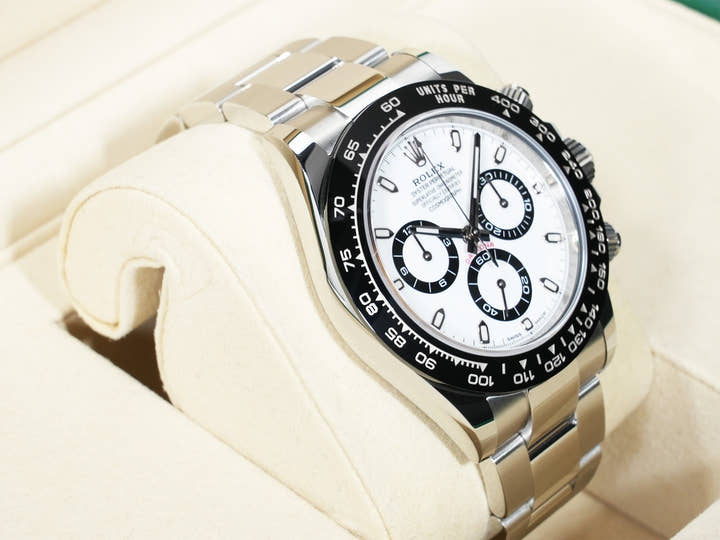 ロレックス デイトナ Ref.116500LN ステンレススチール ホワイト文字盤 美中古 v234rsip