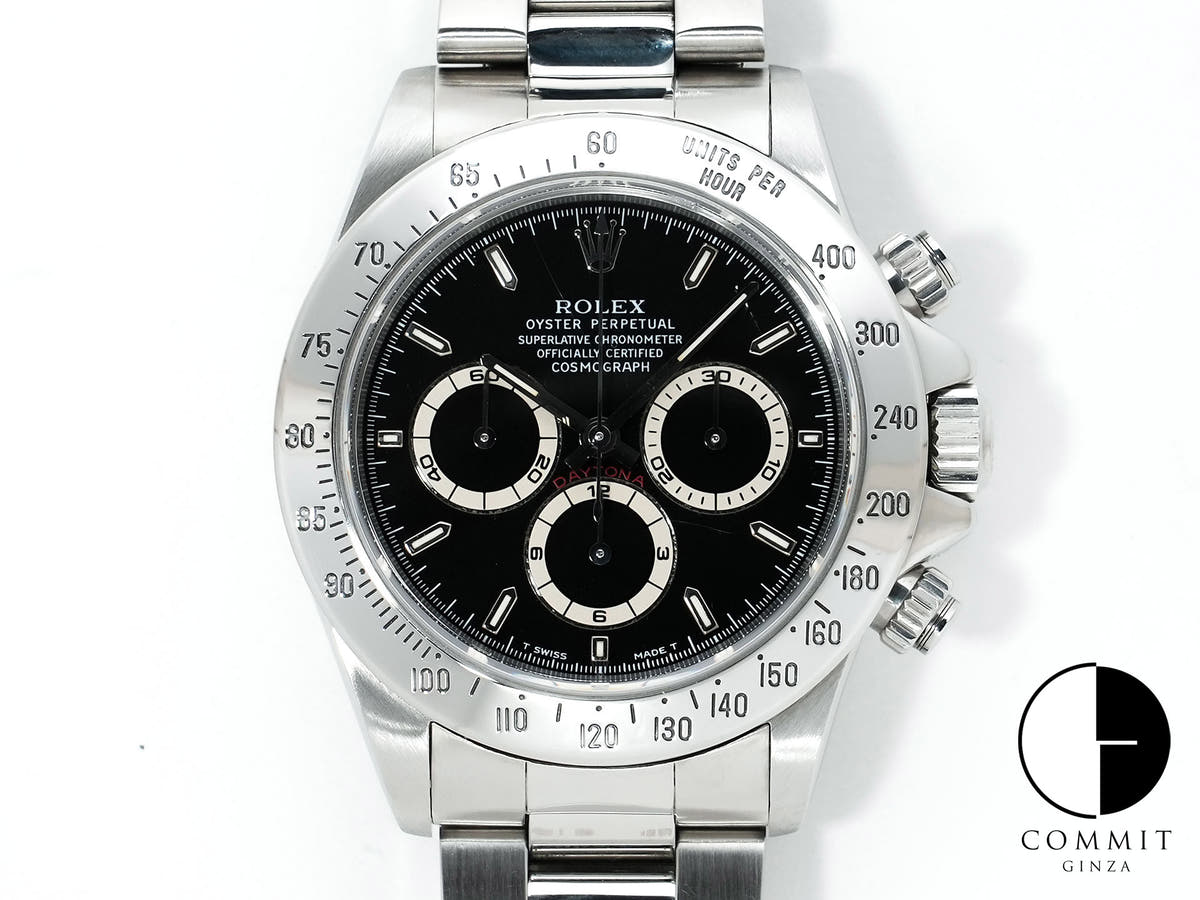ロレックス デイトナ エルプリメロ Ref.16520 ステンレススチール ブラック文字盤 中古 c859jqw6
