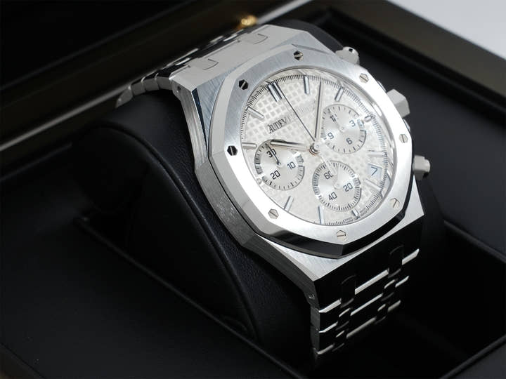オーデマピゲ ロイヤルオーク クロノグラフ Ref.26240ST.OO.1320ST.07 ステンレススチール シルバー文字盤 美品 69nembsq