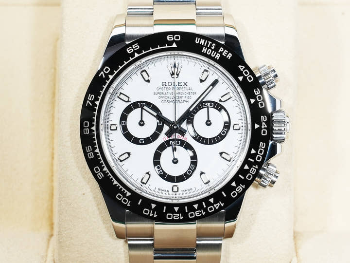 ロレックス デイトナ Ref.116500LN ステンレススチール ホワイト文字盤 美品 h72w5dhk
