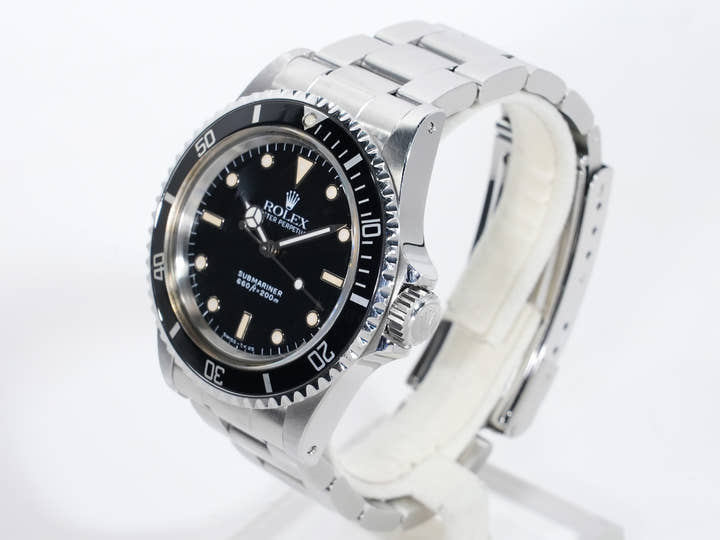 Rolex Submariner Ref. 5513 Stainless Steel Black Dial Used mg64cb5c