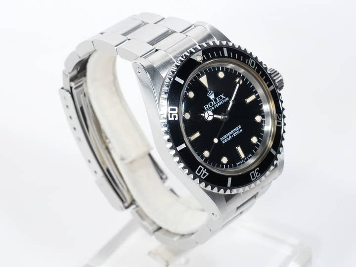 Rolex Submariner Ref. 5513 Stainless Steel Black Dial Used mg64cb5c