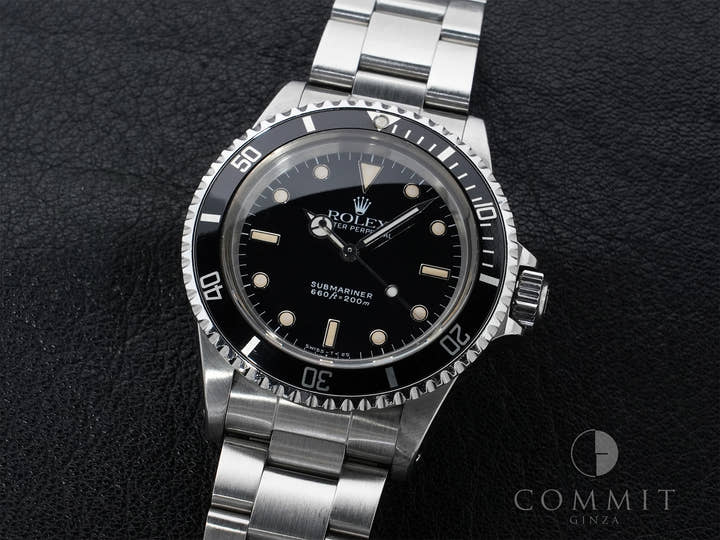 Rolex Submariner Ref. 5513 Stainless Steel Black Dial Used mg64cb5c