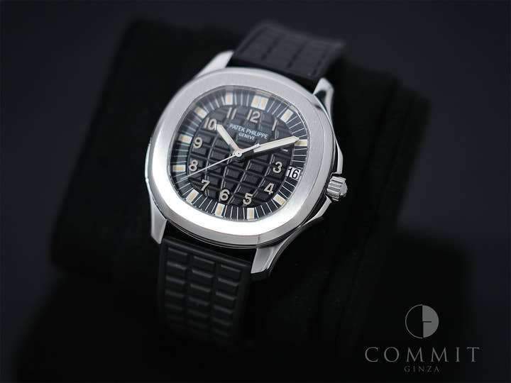 Patek Philippe Aquanaut Large Ref.5065A-001 Stainless Steel Black Dial Pre-owned 5reybj8g