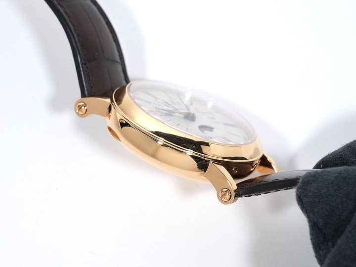 Patek Philippe Perpetual Calendar Retrograde Ref. 5159R-001 Rose Gold Silver Dial Used 2b3o5hf8
