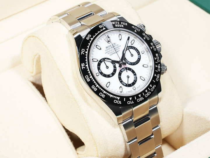 ロレックス デイトナ Ref.116500LN ステンレススチール ホワイト文字盤 中古 o3uom2h9