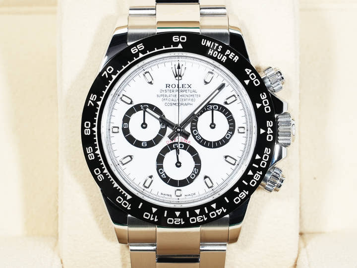 ロレックス デイトナ Ref.116500LN ステンレススチール ホワイト文字盤 中古 pfutfw35