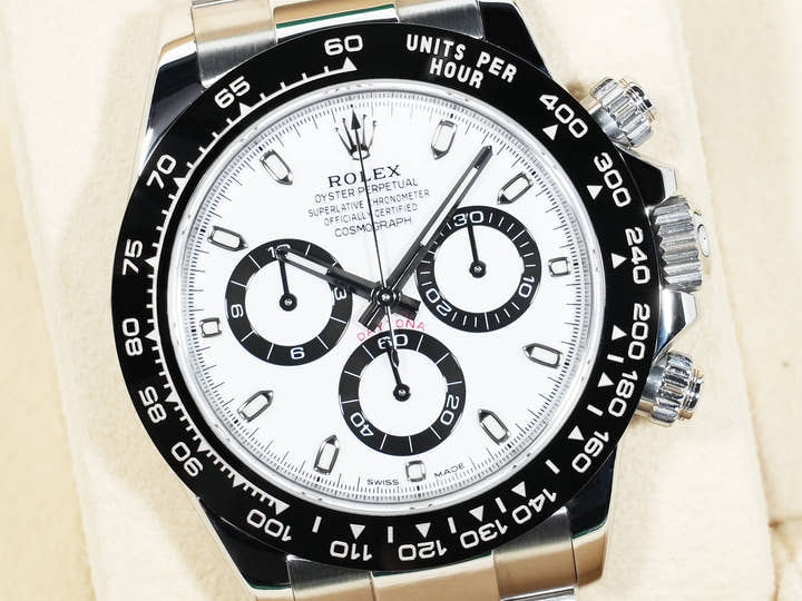 ロレックス デイトナ Ref.116500LN ステンレススチール ホワイト文字盤 中古 pfutfw35