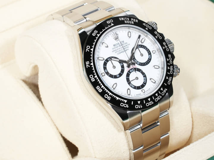 ロレックス デイトナ Ref.116500LN ステンレススチール ホワイト文字盤 中古 pfutfw35