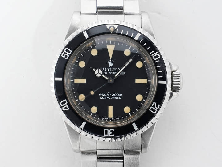 ロレックス サブマリーナー Ref.5513 ステンレススチール ブラック文字盤 中古 ecndfsnn