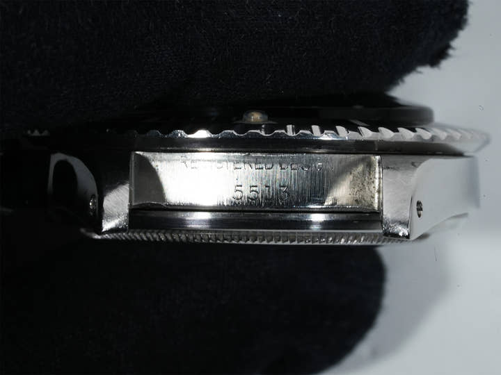 ロレックス サブマリーナー Ref.5513 ステンレススチール ブラック文字盤 中古 ecndfsnn