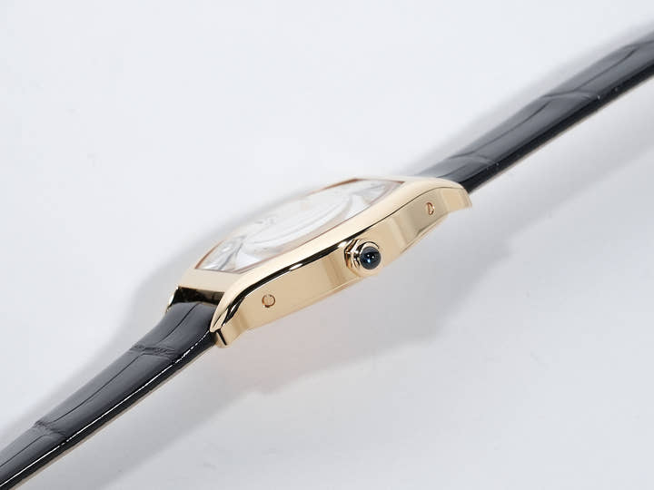 Cartier Tortue Ref. WGTO0015 Yellow Gold Champagne Dial Unworn f5u6yttd