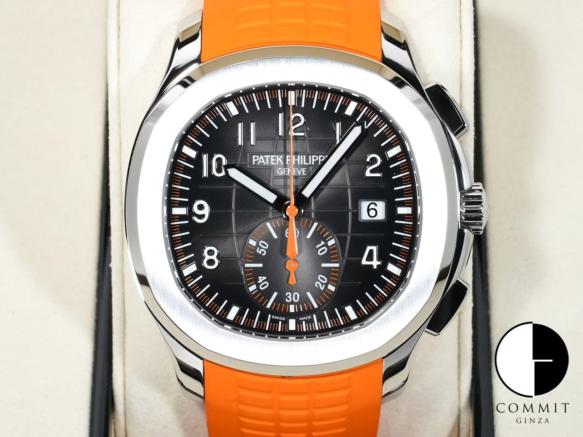 Patek Philippe Aquanaut Chronograph Ref. 5968A-001 Stainless Steel Black Dial Unworn k3akxfu7