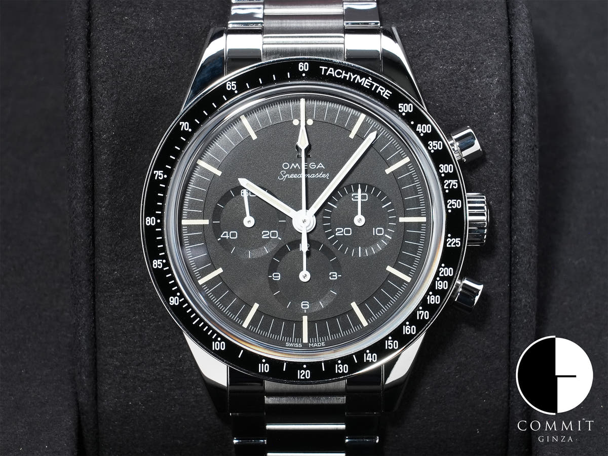 OMEGA Speedmaster Calibre 321 Chronograph 39.7MM Ref.311.30.40.30.01.001 Stainless Steel Black Dial Excellent Condition 78idw9yt