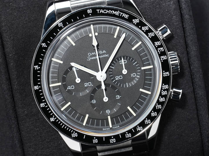 OMEGA Speedmaster Calibre 321 Chronograph 39.7MM Ref.311.30.40.30.01.001 Stainless Steel Black Dial Excellent Condition 78idw9yt