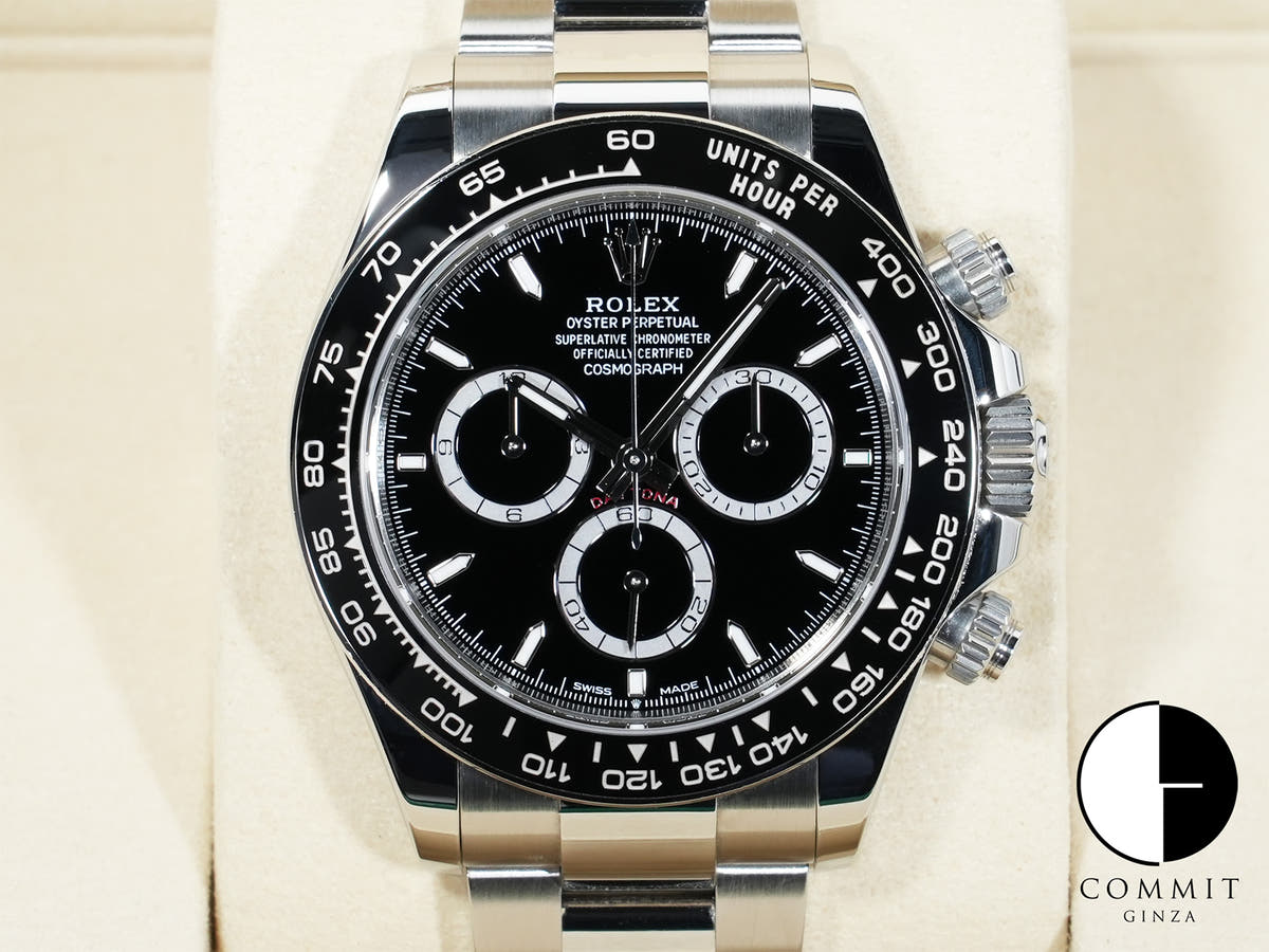 ロレックス デイトナ Ref.126500LN ステンレススチール ブラック文字盤 中古 c6hc2woo