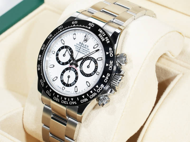 ロレックス デイトナ Ref.116500LN ステンレススチール ホワイト文字盤 中古 yscgym3e