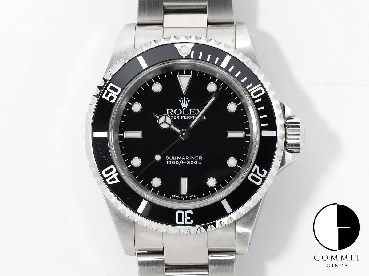 Rolex Submariner No-Date Ref.14060 Stainless Steel Black Dial Pre-owned 3fwjyvui