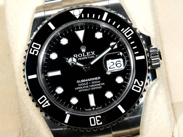 ロレックス サブマリーナー デイト Ref.126610LN ステンレススチール ブラック文字盤 美中古 th6fhst9