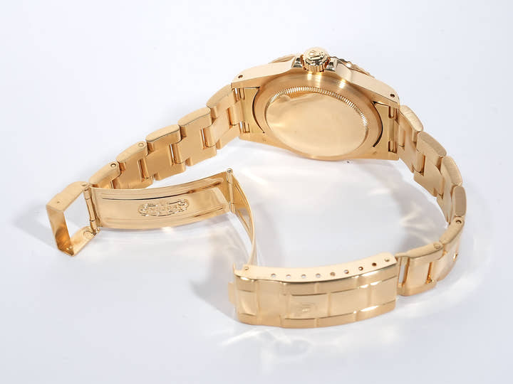 ロレックス サブマリーナー デイト Ref.1680/8 イエローゴールド ブルー文字盤 中古 esoad5tu