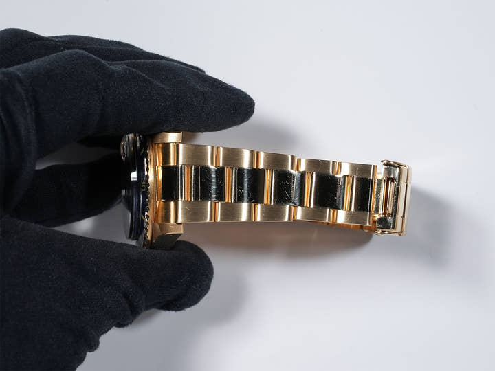 ロレックス サブマリーナー デイト Ref.1680/8 イエローゴールド ブルー文字盤 中古 esoad5tu