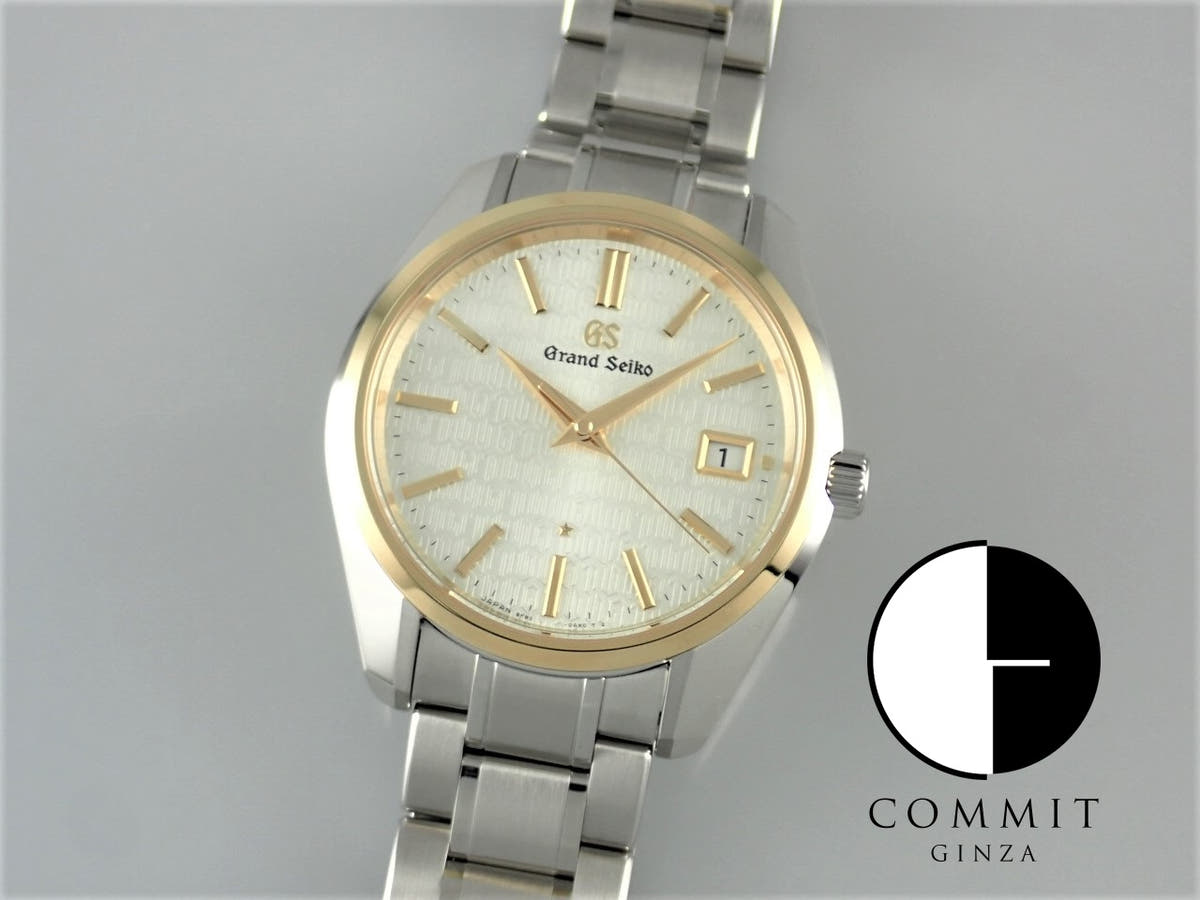 グランドセイコー 9Fクォーツ Ref.SBGV238 シャンパン文字盤 中古 9f-quartz