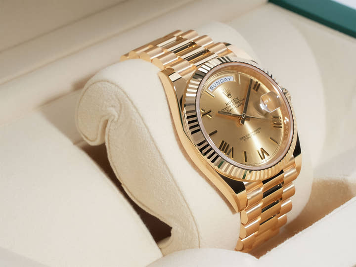 ロレックス デイデイト40 Ref.228238 イエローゴールド シャンパン文字盤